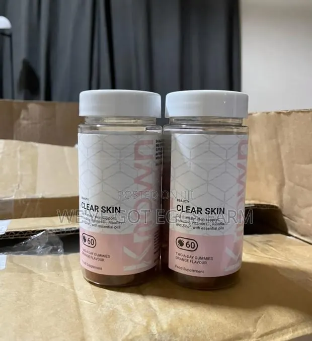 Original Known Clear Skin Gummies 60pcs – Zinc Vitamin C & Probiotics · Photo 1