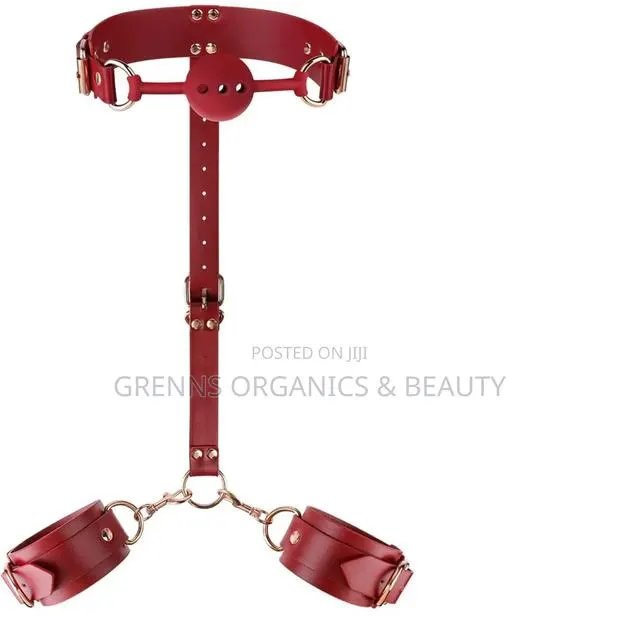 BDSM Restraint Set With Ball Gag and Harness · Photo 1