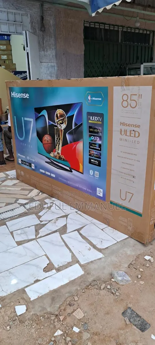 Hisense 85" Class Qled U7 Series Miniled Pro Uled Uhd Smart Google · Photo 1