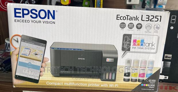Epson Ecotank L3251 A4 Wi-Fi All-in-One Ink Tank Printer · Photo 1