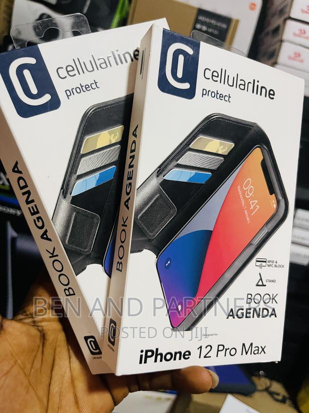 Cellularline Book Agenda 2, Back Cover,For iPhone 12 Pro Max · Photo 2