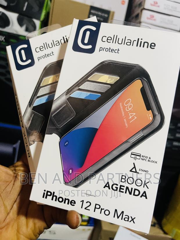Cellularline Book Agenda 2, Back Cover,For iPhone 12 Pro Max · Photo 4