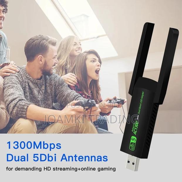 1300mps Wifi Adapter, 2.4g 5g Dual Band Wifi Network Adapter · Photo 6