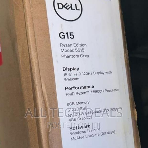 New Laptop Dell 8GB AMD Ryzen 7 SSD 512GB · Photo 3