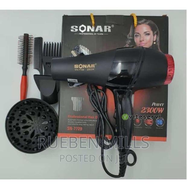 2300W Sonar 6-in-1 Sonar High Heat Salon Hair Dryer · Photo 1