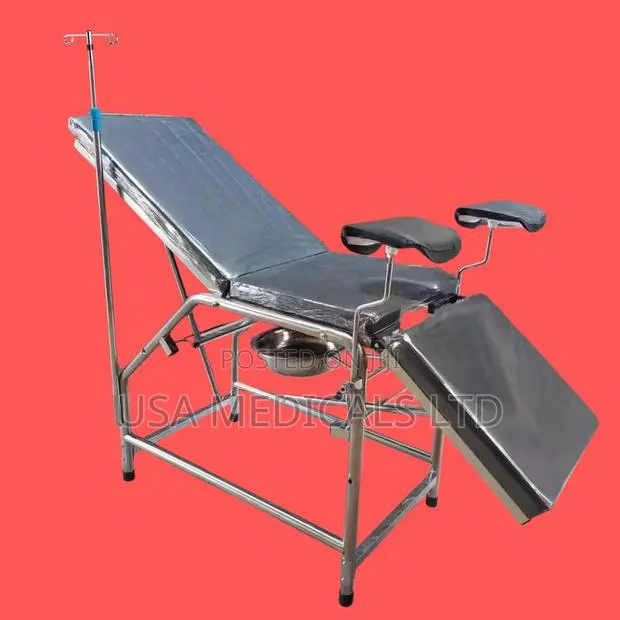 Delivery Bed With Drip Stand (Stainless Steel Adjustable) · Photo 1