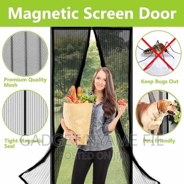 Magnetic Mosquito Door Curtain Net (2.1m*0.9m)-Black · Photo 2