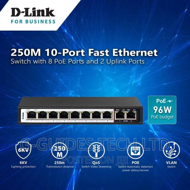 D-Link 10-Port Long Range Poe + Surveillance Switch · Photo 7