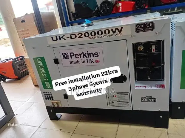 Perkins 22kVA Silent Power Generator – Efficient Diesel Backup 22kva · Photo 1