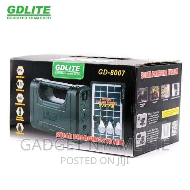 Gdlite-3 Bulbs-1 Solar Panel-Usb Chargers · Photo 5