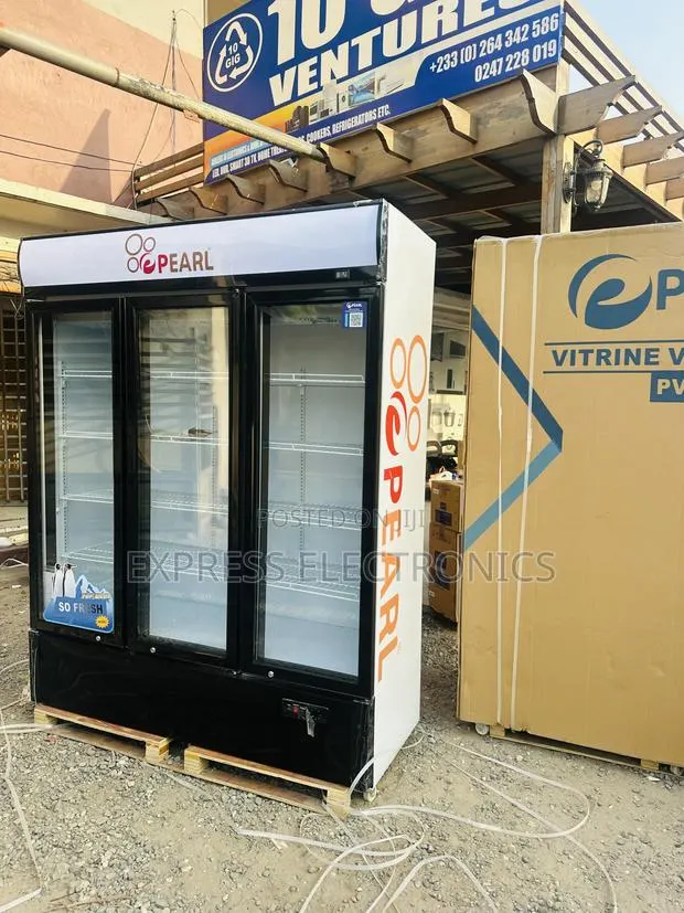 Best Buy for Lesss Pearl Three Door Display Fridge · Photo 1