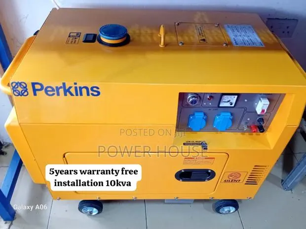 Silver Force 10kva 13000watts Perkins Diesel Generator 10kv · Photo 1
