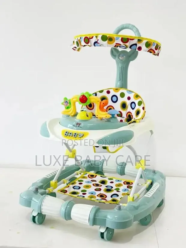4 in 1 Baby Walker, With Removable Footrest, Feeding Tray · Photo 1