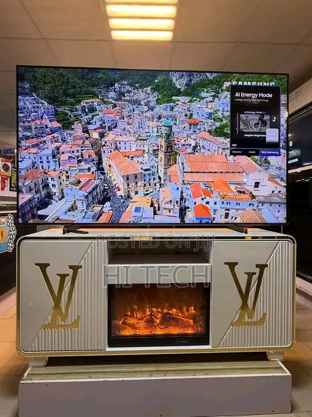 Samsung Smart Tv With Tv Stand · Photo 1