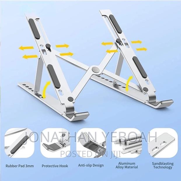 Metallic Laptop Stand · Photo 2