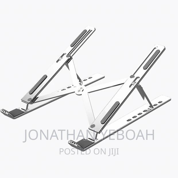 Metallic Laptop Stand · Photo 1