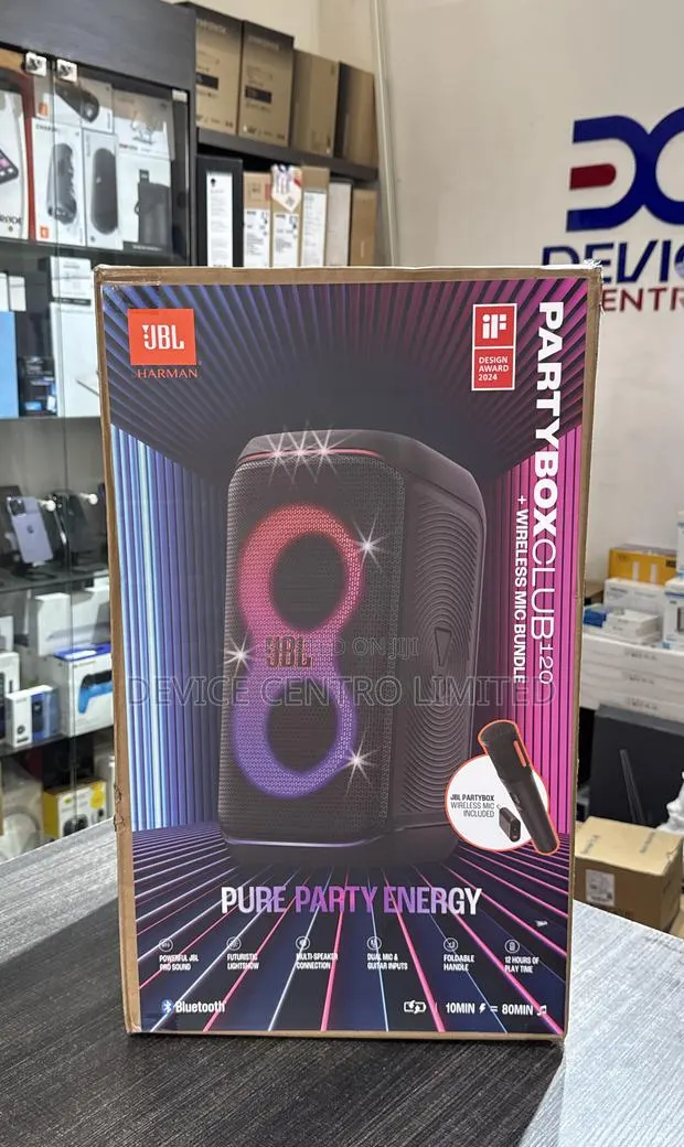 JBL Partybox Club 120 + Wireless Mic Bundle · Photo 1