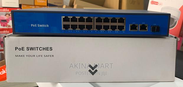 16ch AI POE Switch With 2up Link · Photo 1