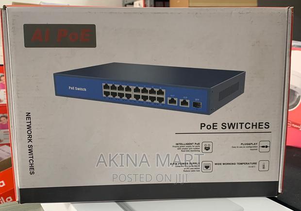 16ch AI POE Switch With 2up Link · Photo 3