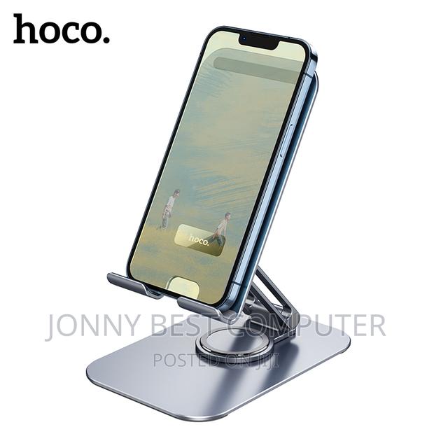 360° Rotating Metal Desk Phone Holder · Photo 2