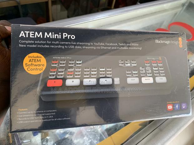 Blackmagic Design ATEM Mini Pro HDMI Live Stream Switcher · Photo 1