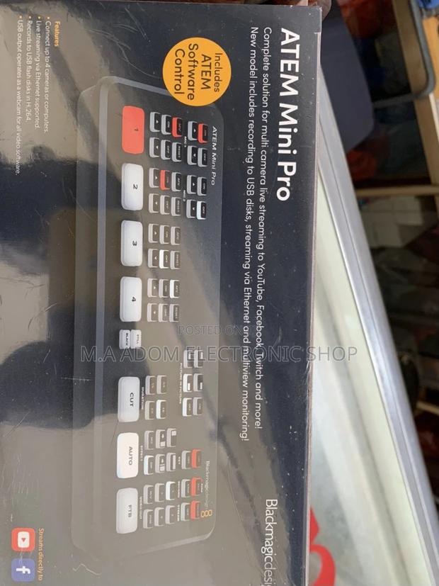 Affordable Blackmagic Design ATEM HDMI Live Stream Switcher. · Photo 1