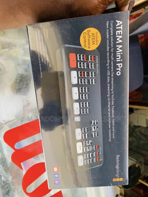 Blackmagic Design ATEM Mini Pro HDMI Live Stream Switcher · Photo 1