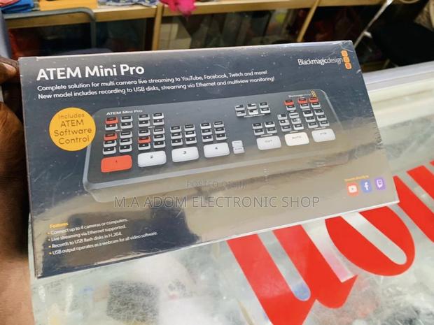 Blackmagic Design ATEM,Mini Pro HDMI Live Stream Switcher · Photo 1