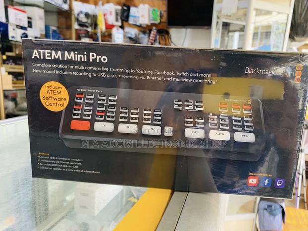Blackmagic Design ATEM Mini Pro HDMI Live Stream Switcher . · Photo 1