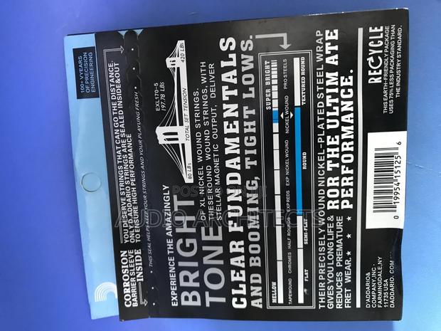 Bass Guitar Strings Daddario (5 Strings ) · Photo 3