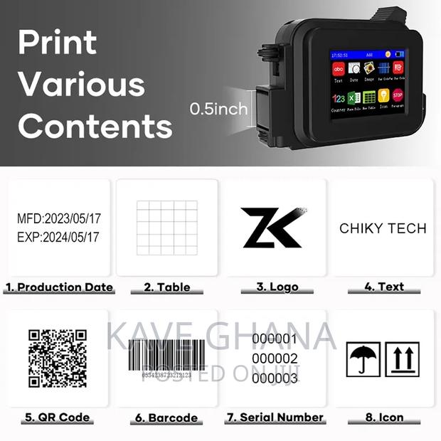 Mini Printer for Batch/MFG/Expiry Dates · Photo 2