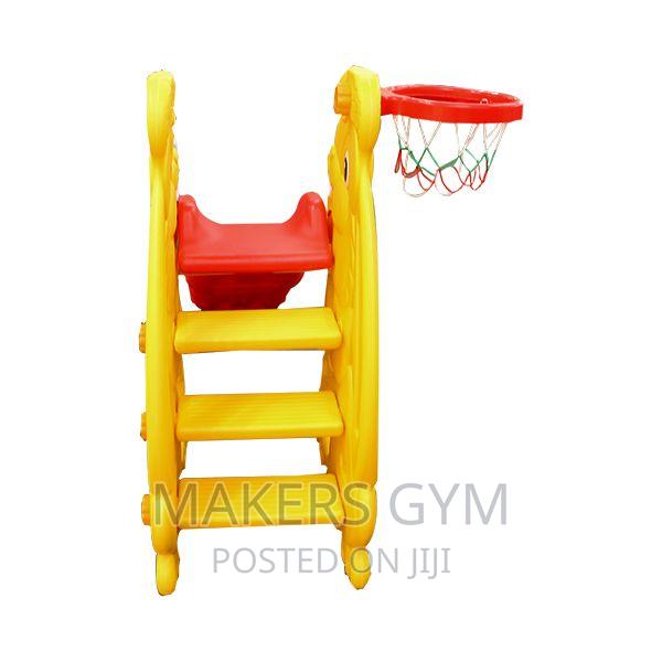 Playground Slide Shoot Basketball Exercise Bouncing Ability · Photo 1