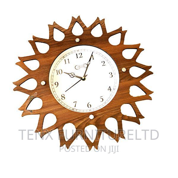 Clock Wooden Wall Clock (16 X 16)" · Photo 1