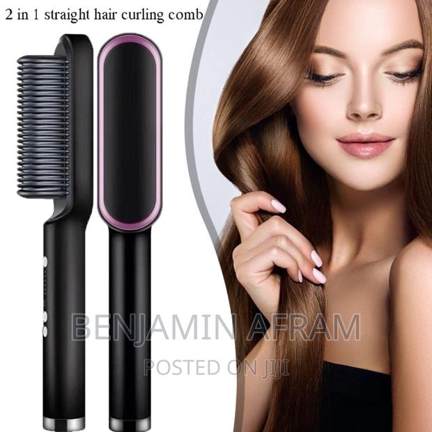 Hair Straightening Comb Internal Teeth · Photo 1