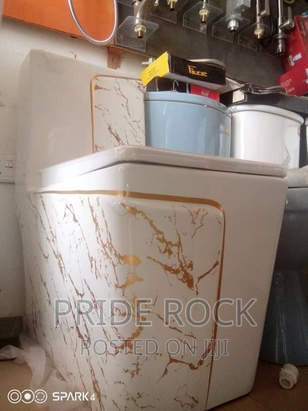 Golden Executive One Piece Wc, Wash Hand Basin and Tap · Photo 2