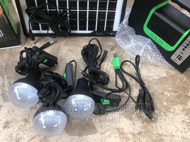 Solar Lighting System - Bulbs/Radio Bluetooth/Usb Charger · Photo 2