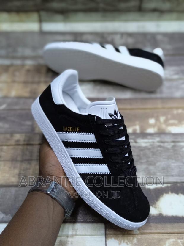 Adidas Gazelle Black/White · Photo 2