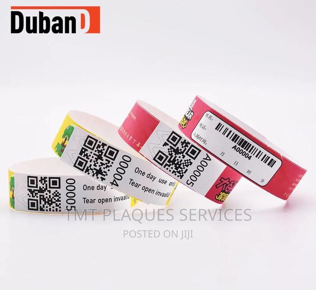 Tyvek Wristband for Your Events · Photo 2