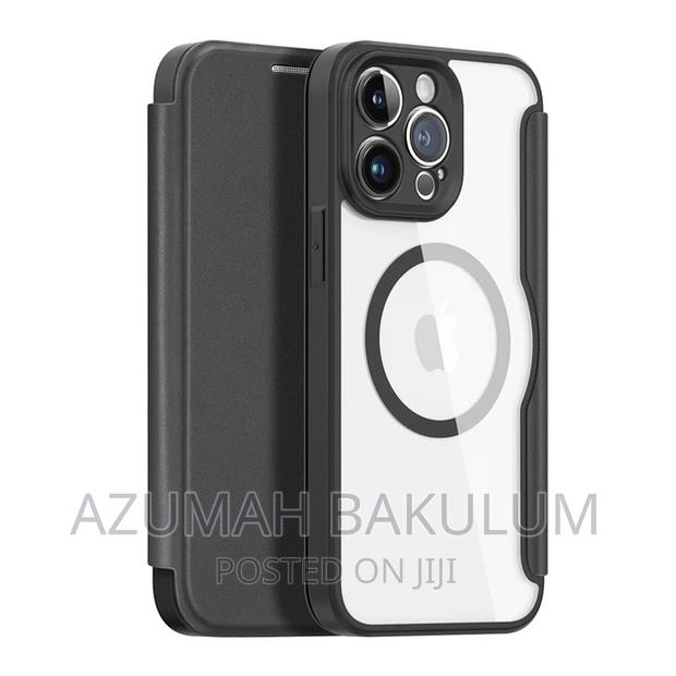 iPhone 14 Pro Max Magnetic Magsafe Flip Case Dux Ducis Skinx · Photo 1