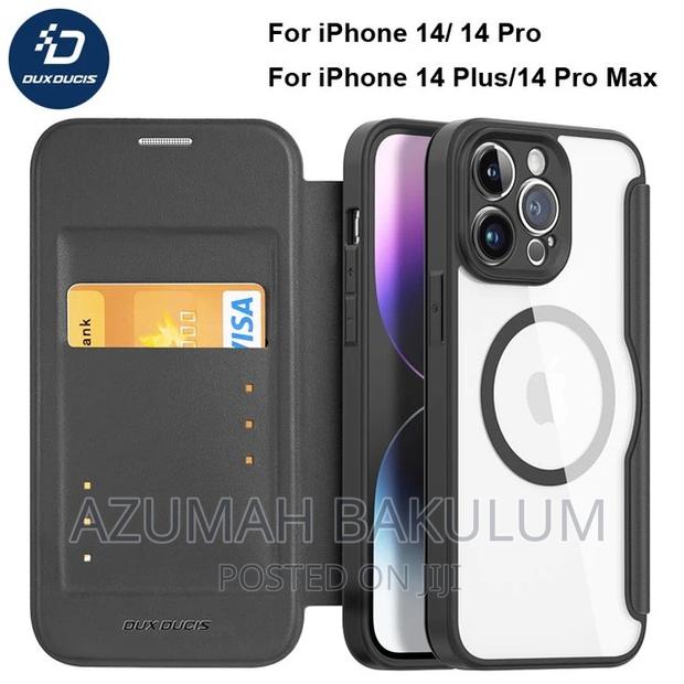 iPhone 14 Pro Max Magnetic Magsafe Flip Case Dux Ducis Skinx · Photo 2