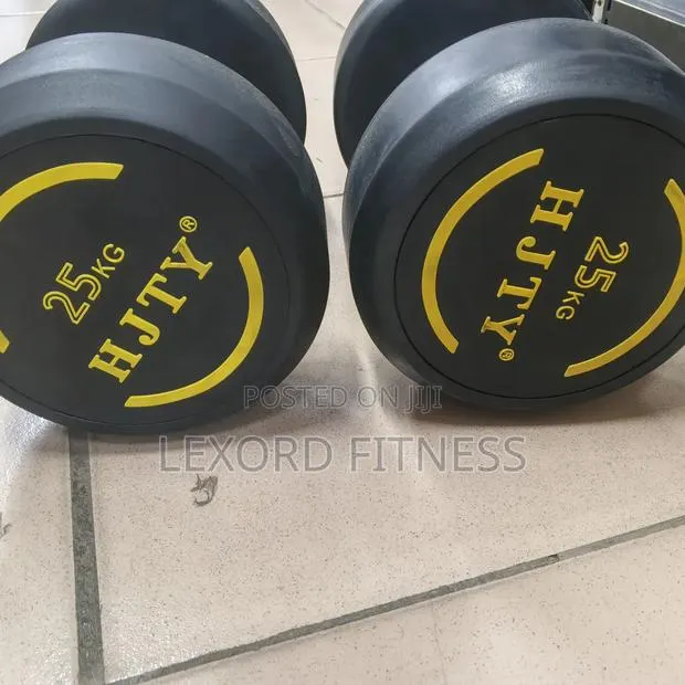 25kg Round Dumbbells Pair (50kg) · Photo 1