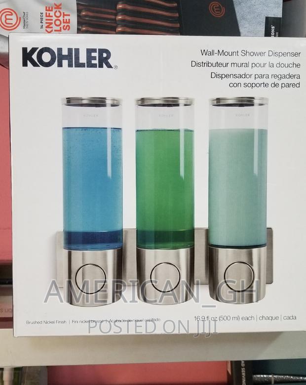 Kohler Wall-Mount 3 Chamber Shower Dispenser · Photo 1