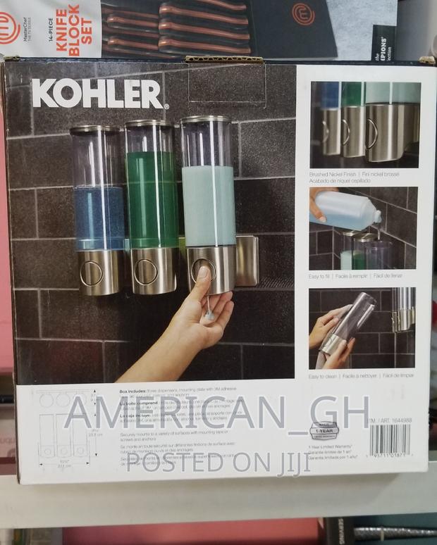 Kohler Wall-Mount 3 Chamber Shower Dispenser · Photo 2