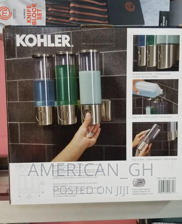 Kohler Wall-Mount 3 Chamber Shower Dispenser · Photo 3