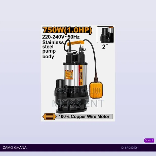Submersible Pump - Spds7508 · Photo 1