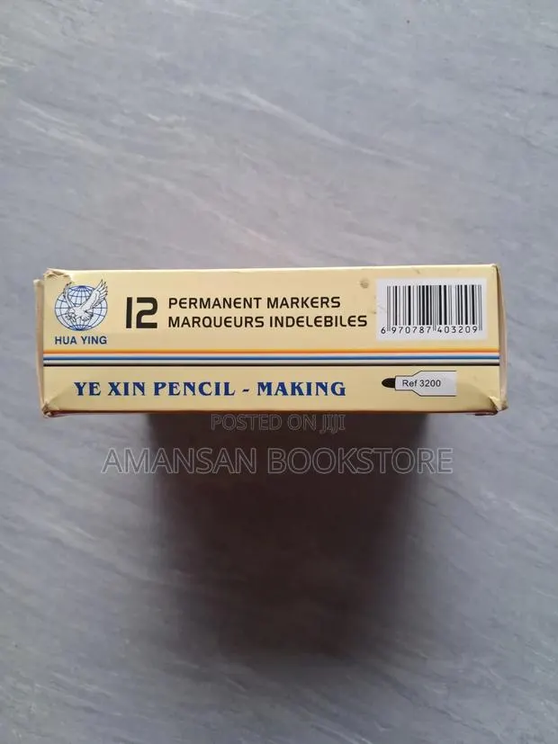 Hua Ying Permanent Marker (Green, Blue and Black) · Photo 2