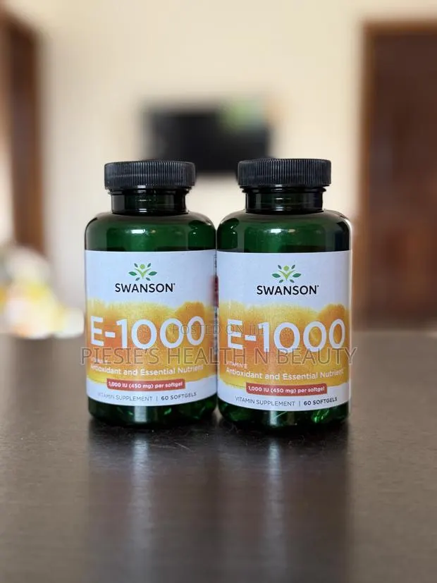Swanson E-1000, 60 Softgels · Photo 1