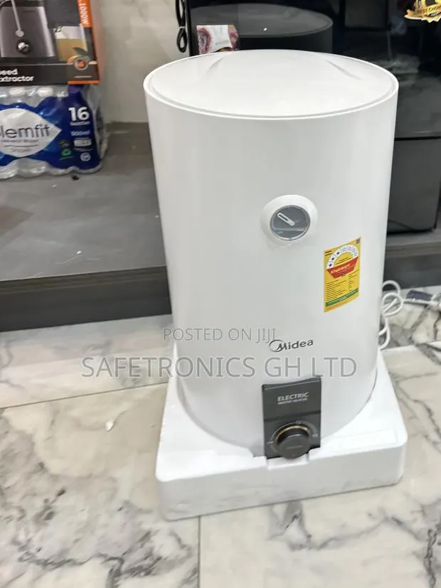 Essential New Midea 50L Horizontal Electric Water Heater 1500W D5015A6 · Photo 1
