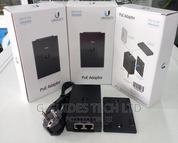 Ubiquiti 48V Poe Adapter, 48V 0.5A Poe Adapter Gigabit · Photo 1