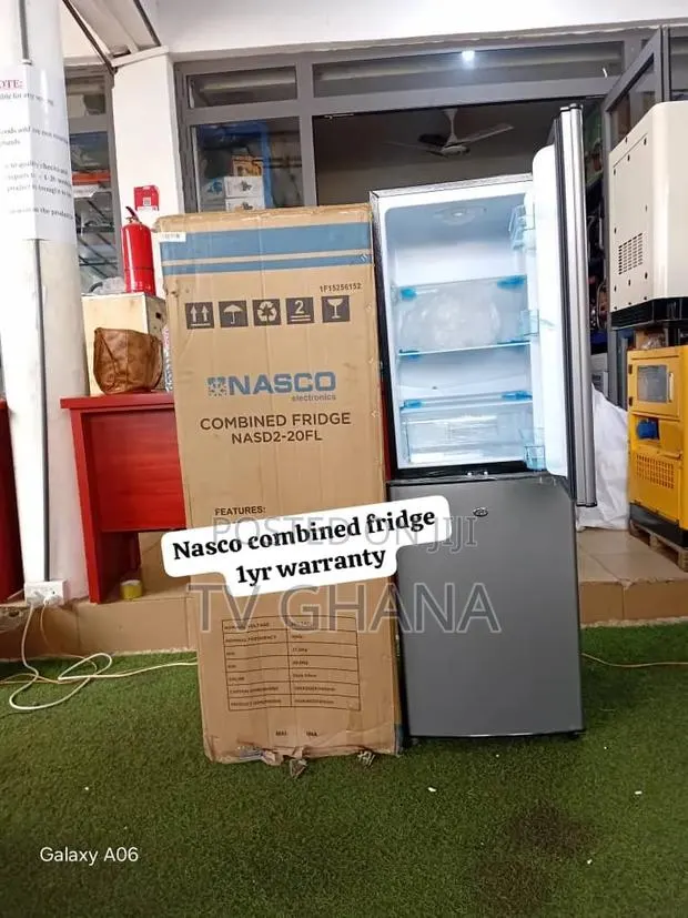 Nasco 158L Double Door Refrigerator – Fast Efficient Cooling158L · Photo 1